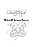 BetaFPV Meteor75 Whoop Frames