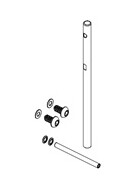 OMPHOBBY M2 EVO/Sport Hauptrotorwelle und Blattlagerwelle (Set)