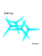 HQProp 5020 Durable 5" 3-Blatt Propeller, TMount crystal blue