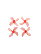 NewBeeDrone 31mm AZI Micro 4-Blatt, 1mm Welle, Whoop Prop Ruby