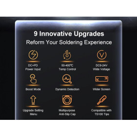 TS101 Original MINIWARE Digital OLED Smart-Lötkolben (mitTS-B2C Spitze)