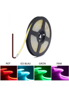 Flexible COB LED Streifen, 5V, 320LEDs, selbstklebend, teilbar, 1m Pink