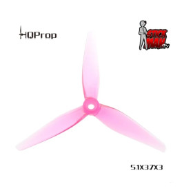 HQProp R37 Racing 5137 5,1" 3-Blatt Prop pink Stickman
