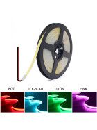 Flexible COB LED Streifen, 5V, 320LEDs, selbstklebend, teilbar, 1m Gelb