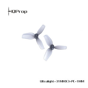 HQProp 31mm ULTRALIGHT 3-Blatt Propeller, 1mm Welle,...