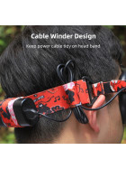 FPV Goggle Strap HD FPV Brillen, Colorful, Klett Rot