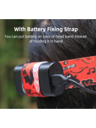 FPV Goggle Strap HD FPV Brillen, Colorful, Klett Rot