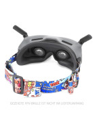 FPV Goggle Strap HD FPV Brillen, Colorful, Klett Rot