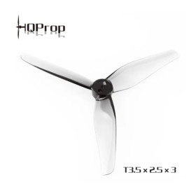 HQProp 3525 Durable 3,5" 3-Blatt Propeller, TMount Grau