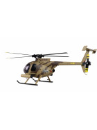 AFX MD500E Militär Brushless 4-Kanal 325mm Helikopter 6G RTF Flecktarn