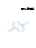 Gemfan 31mm 3-Blatt 1219S Propeller, 1mm Welle, 8 Stück WK blue