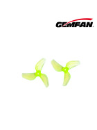 Gemfan 31mm 3-Blatt 1219S Propeller, 1mm Welle, 8 Stück werdana green