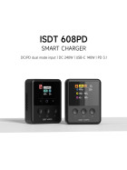 ISDT Smart Charger 608PD DC 240W/10A USB C 140W/5A 1-6S Lipo
