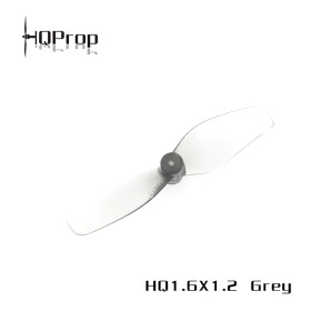 HQProp 40mm Ultralight Whoop Prop 2-Blatt, 1mm Welle, grau