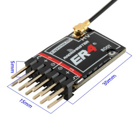 RadioMaster ER4 2.4GHz ELRS PWM Empfänger RCH15