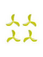 NewBeeDrone 31mm AZI Micro 3-Blatt, 0,8mm Welle, Whoop Prop Yellow