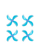 NewBeeDrone 31mm AZI Micro 4-Blatt, 0,8mm Welle, Whoop Prop Blue