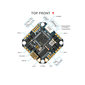 BetaFPV F405 2-4S 20A AIO Brushless FC (BLHeli_S) V5 ELRS