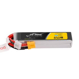 2S 7,6V 850mAh 95C HV Lipo Akku XT30 Long - TATTU