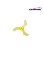 Gemfan 40mm 3-Blatt Propeller 1635, 1,0mm Welle, 8 Stück yellow
