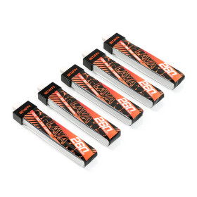 1S 4,35V 260mAh BT2.0 LAVA HV Lipo BetaFPV, 5 Stück