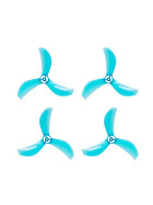 NewBeeDrone 40mm AZI Micro 3-Blatt, 1,0mm Welle, 4x CW/4xCCW Teal