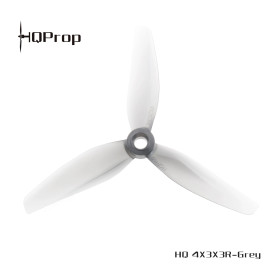 HQProp 4030 Durable 4" 3-Blatt Propeller, grau