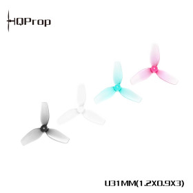 HQProp 31mm ULTRALIGHT 1.2x0.9x3 3-Blatt, 1mm Welle,...