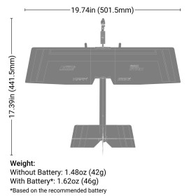 E-Flite UMX Slow Ultra Stick BNF Basic, AS3X SAFE Select