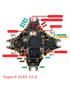 Happymodel SuperX V2.1 ELRS VTX 5in1 1S AIO Flight Controller