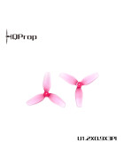 HQProp 31mm ULTRALIGHT 3-Blatt Propeller, 1mm Welle, 1.2x0.9x3 Pink