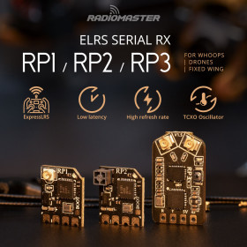 RadioMaster RP1 V2 ELRS 2.4GHz Nano Empfänger EU-LBT mit ELRS Kabel