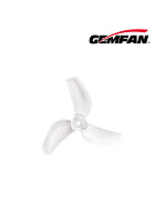 Gemfan 31mm 3-Blatt 1219S Propeller, 1mm Welle, 8 Stück Justice Clear