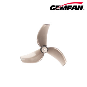 Gemfan 40mm 3-Blatt Propeller 1611, 1,5mm Welle  Clear Grey