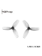 HQProp 35mm Ultralight Whoop Prop 1.4X1.1X3, 1mm Welle Grey