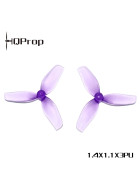 HQProp 35mm Ultralight Whoop Prop 1.4X1.1X3, 1mm Welle Purple