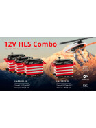 KST Servo 12V HLS Servo Combo, 3x HLS3008-12, HLS1535-12
