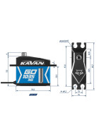 Kavan GO-1035MG (0.08s/60°, 16kg.cm)