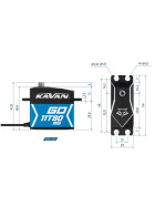 Kavan GO-11T80MG (0.03s/60°, 18kg.cm)