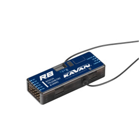 Empfänger KAVAN R8 Vario, 8-Kanal TWIN, Telemetrie,...