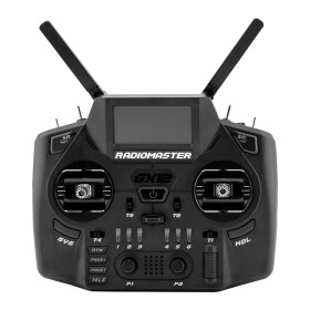 Radiomaster GX12 Dual-Band Gemini-XROSSBAND ELRS LBT Schwarz