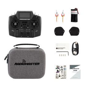 Radiomaster GX12 Dual-Band Gemini-XROSSBAND ELRS LBT Schwarz