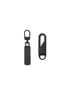 Reißverschluss Zipper, 2 Stück Ersatz-Zipper mit Karabiner