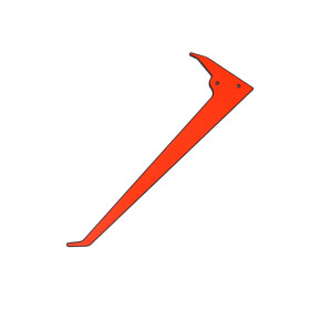 GOOSKY RS4 Heckfinne Orange