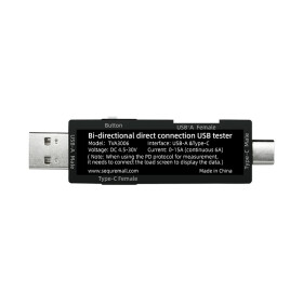 SEQURE TVA3006 USB-Voltmeter und Ammeter