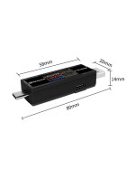 SEQURE TVA3006 USB-Voltmeter und Amperemeter