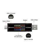SEQURE TVA3006 USB-Voltmeter und Amperemeter