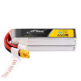 4S 15,2V 650mAh 95C HV XT30 Lipo Akku long - TATTU