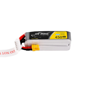 4S 15,2V 450mAh 95C HV XT30 Lipo Akku long - TATTU
