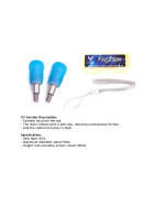 FeliStick V3 Antislip Stickends für Radiomaster POCKET und T8L Blau